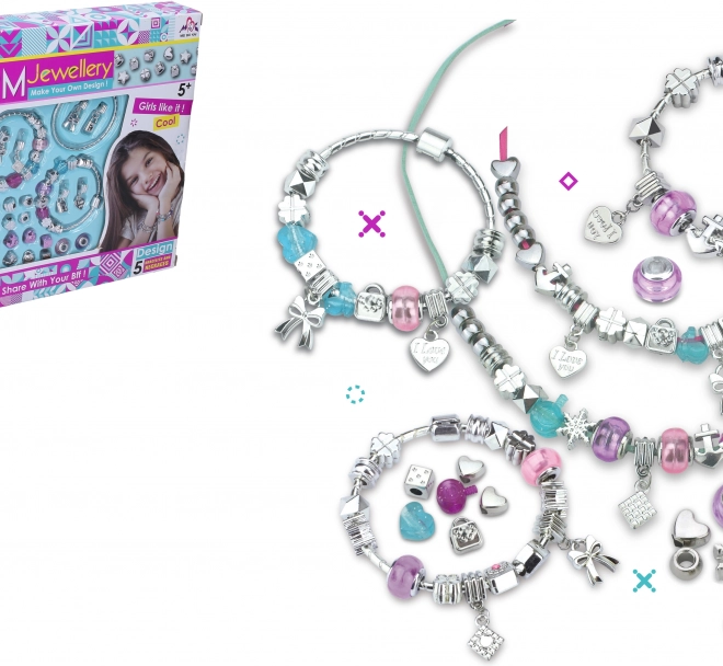 Set voor het maken van kralenarmbanden