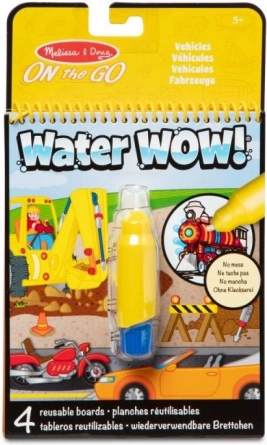 Waterkleurboek Water Wow Voertuigen – Melissa & Doug