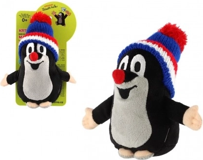 Molletje knuffel met muts 15 cm