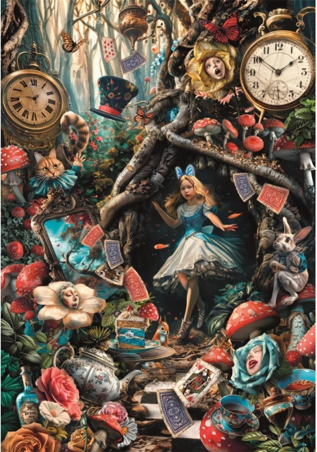 Clementoni Puzzel Een Nieuwe Dag in Wonderland 1000 stukjes