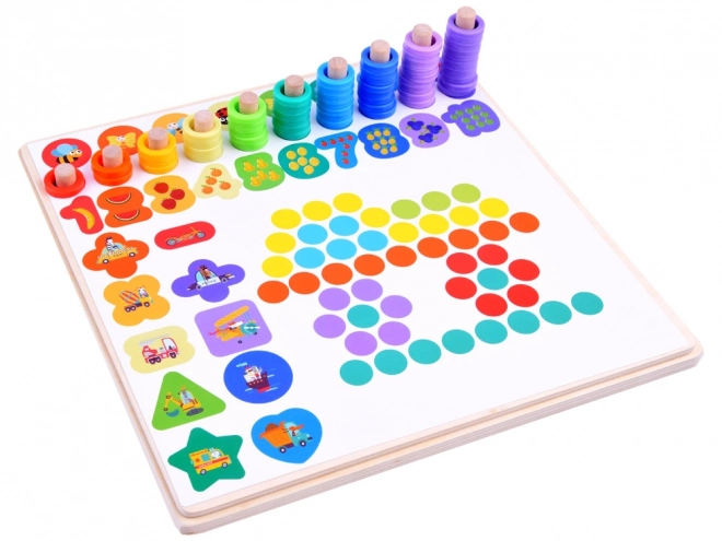 Houten educatieve bouwpakket Wiskunde