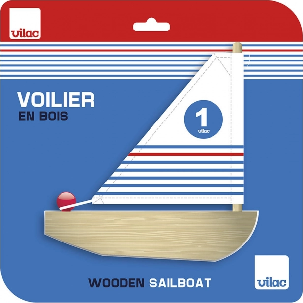 Vilac Kleine Houten Zeilboot