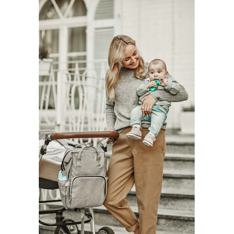Bevestigingsmogelijkheid aan kinderwagen
