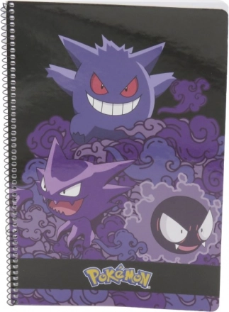Pokémon notitieblok A4 met ringband - Gengar