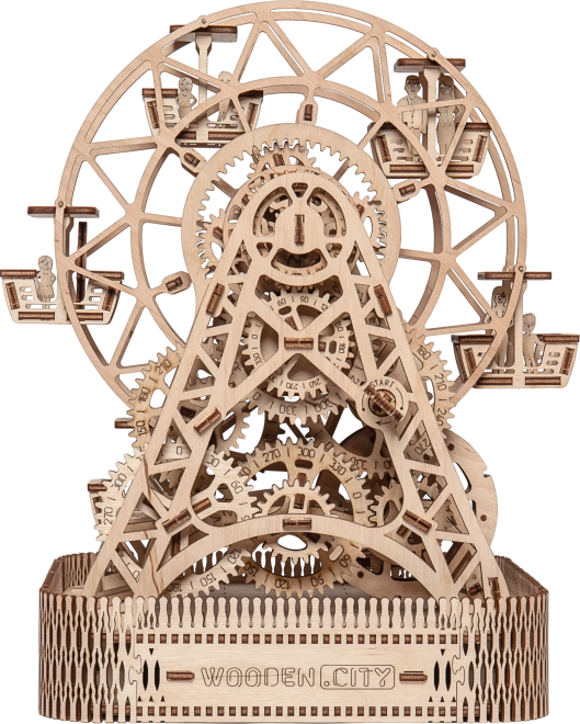 Houten model van het reuzenrad WOODEN CITY