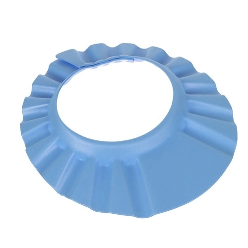Blauwe kinder badkap