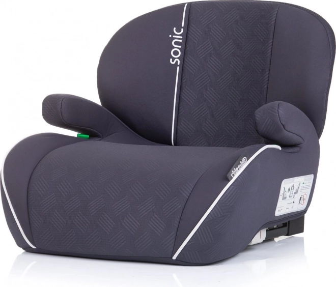 Zitverhoger voor kinderen Chipolino Sonic i-Size met Isofix in antraciet