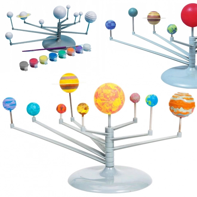 Educatieve schilderset zonnestelsel 3D
