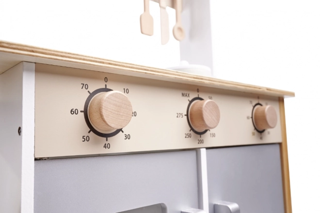 Houten keuken Lulilo met accessoires