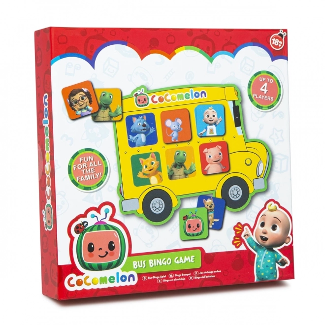 Cocomelon Bus Bingo spel