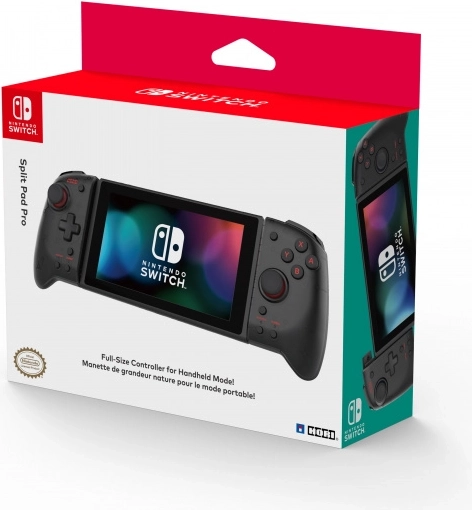 nintendo switch split pad pro zwart