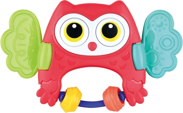 Playgo uil met sluitende ogen