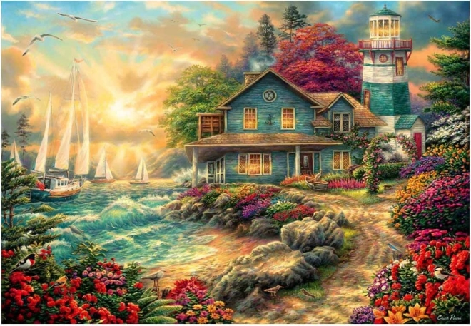 Puzzel ANATOLIAN zonsopgang aan de kust, 2000 stukjes