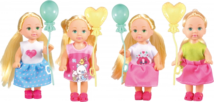Pop met ballon 12 cm