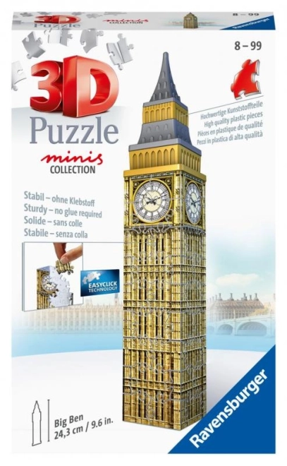 Mini gebouw - Big Ben 54 stukken