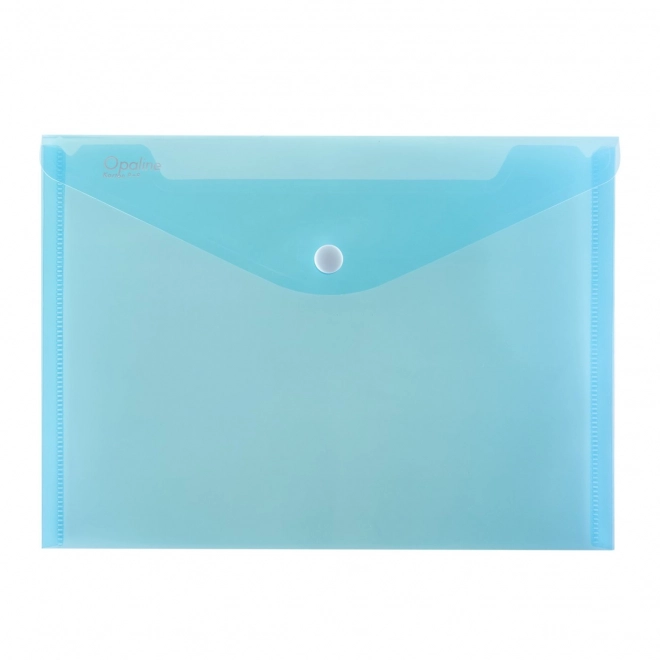 Envelop met drukknoop Opaline Mint A4