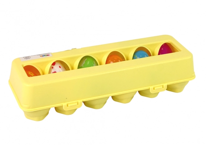 Set van squishy paaseieren 12 stuks
