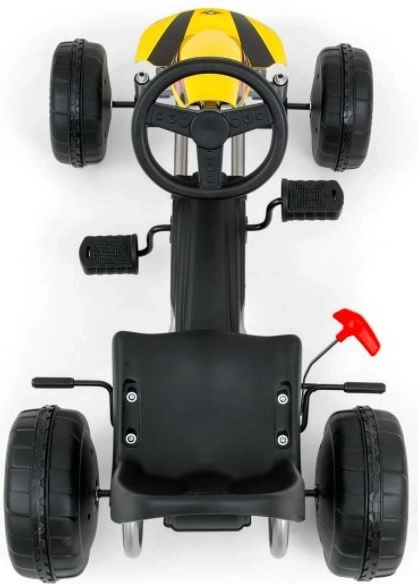 Pedaal skelter Viper Wit