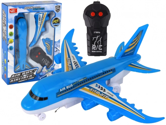 Op Afstand Bestuurbare Vliegtuigen R/C Lichten Blauw DIY