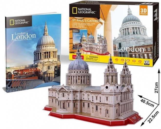 3D puzzel Sint-Pauluskathedraal National Geographic