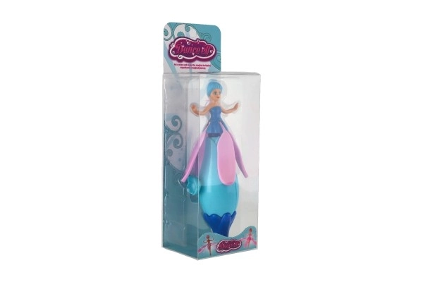 Schietende fee pop plastic 17 cm in doosje 8x24x6cm