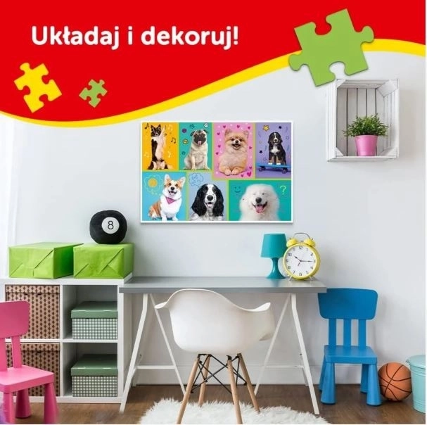 Puzzel 100 stukjes Glitter Glitter Gabby's Poppenhuis
