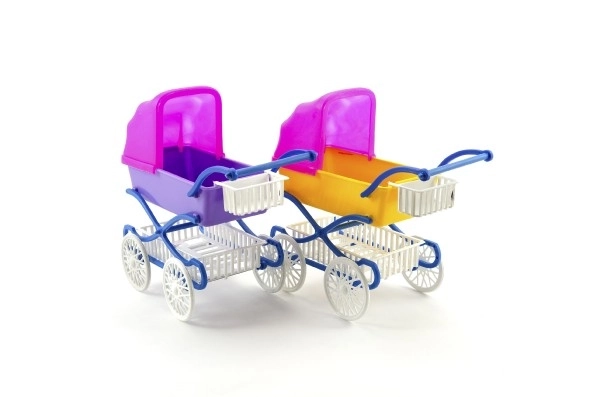 Diepe kinderwagen van plastic 21 cm in zak