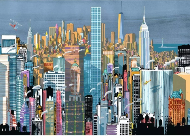 Puzzel Stad New York 1000 stukjes