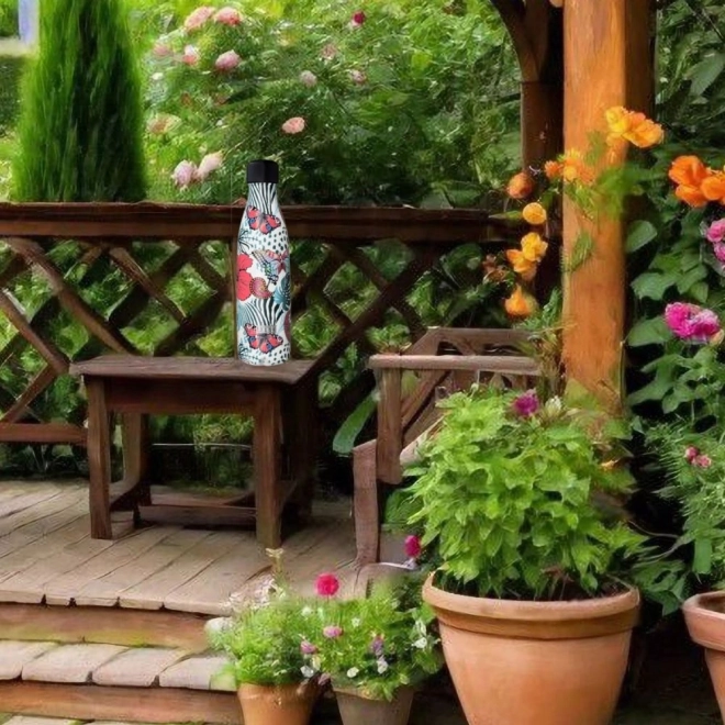 Thermos met vlinders