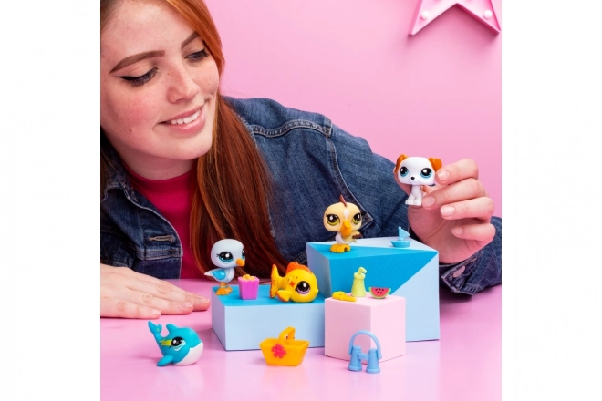 Littlest Pet Shop strandfiguren set
