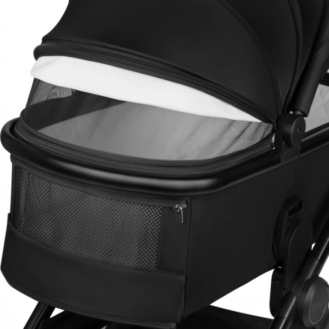 Lionelo gecombineerde kinderwagen Layla 3in1 Zwart Onyx