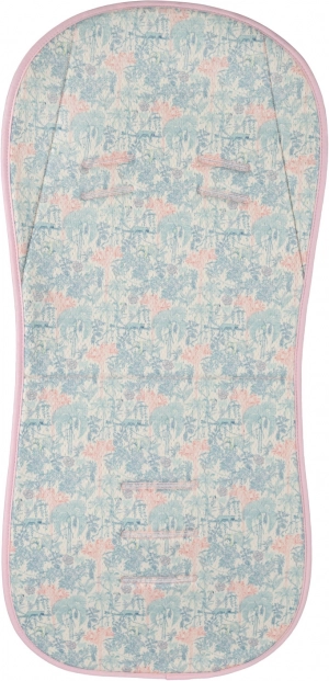 Ademend Breeze-inzet voor kinderwagen, Jungle Pink