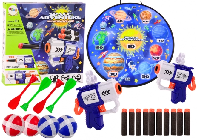 Schildspel Wapens Pijlen Spaceballs