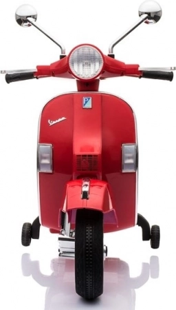 Kinder Accu Scooter Vespa Rood