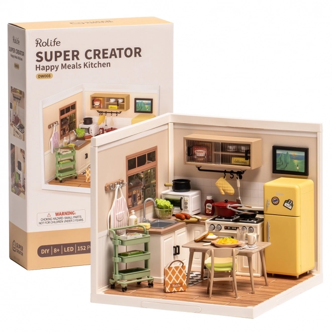 RoboTime miniatuur huisje Keukentje Happy Meals