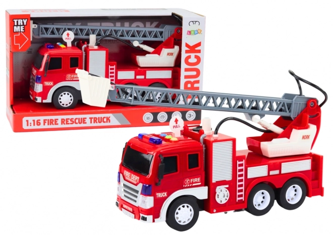 Brandweerauto met Verrekijker 1:16