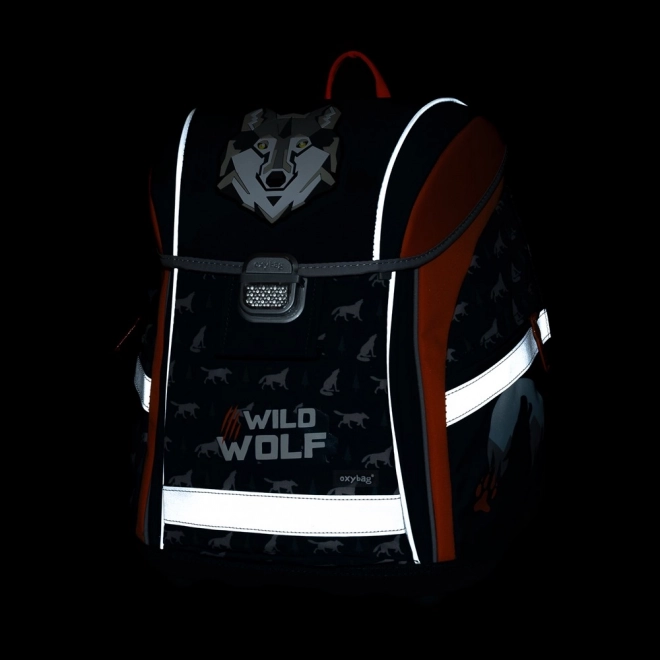 Schoolset 3 stuks PREMIUM LIGHT wolf