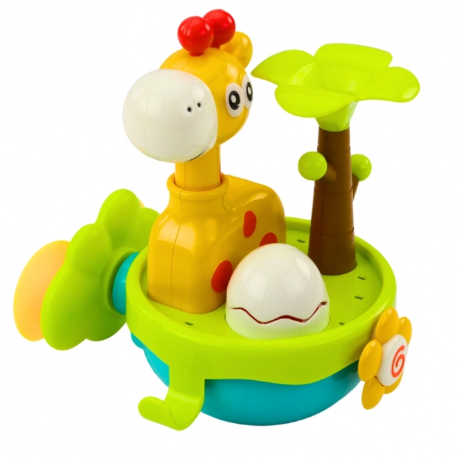 Kleurrijk badspeeltje - Giraffe