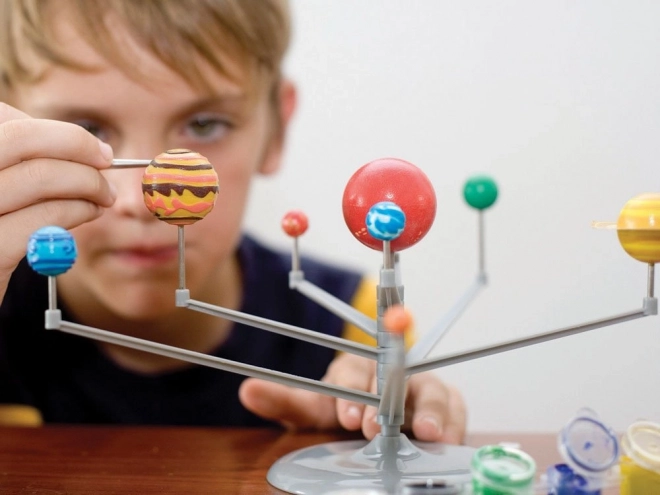 Educatieve schilderset zonnestelsel 3D