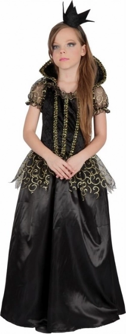 Carnavalsjurk Boze Koningin, 130 - 140 cm