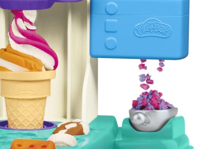 Play-doh gebogen ijssalon