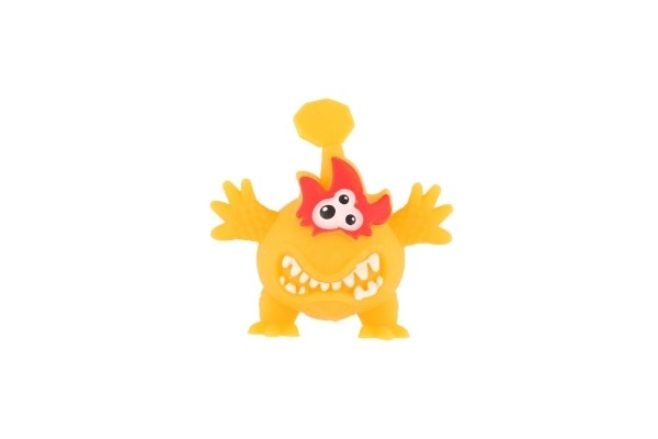 Buitenaards wezen/monster anti-stress knijpslijm 8-9 cm 3 kleuren