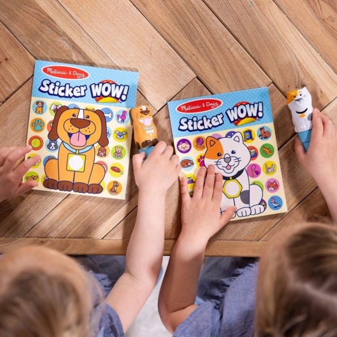Sticker WOW! Duo-pak met stickers - Hond en Kat (900 stickers)