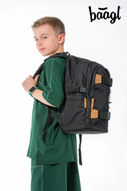 BAAGL Schoolrugzak Skate Darkness