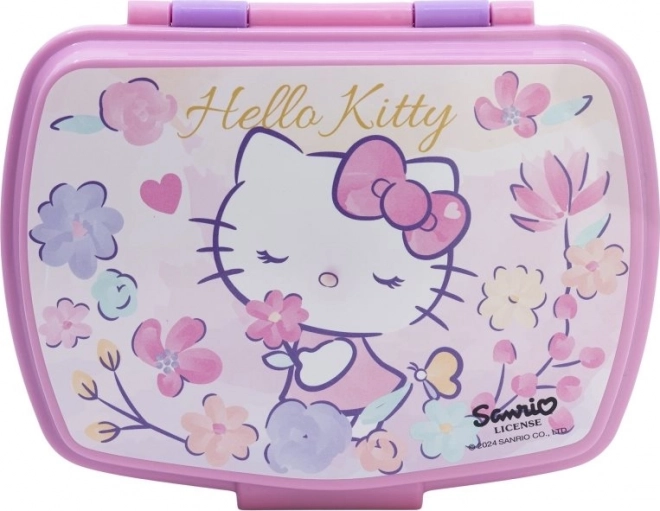 Plastic lunchtrommel Hello Kitty