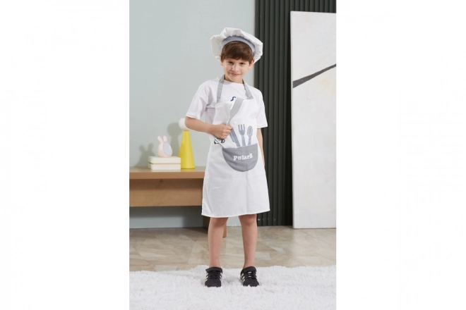 Keukenschort kinderen koksmuts