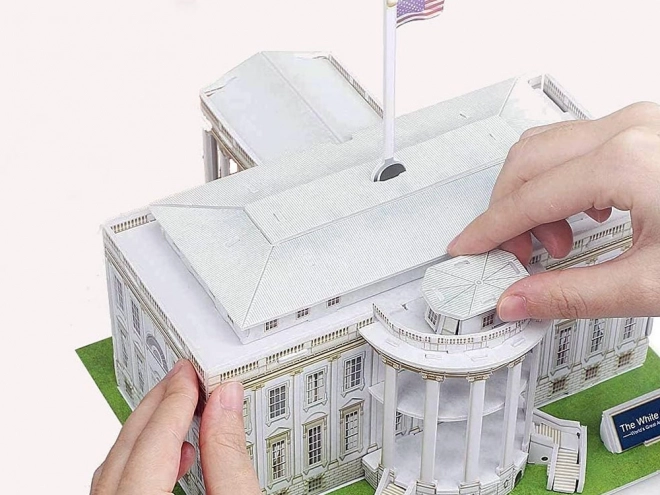 3D ruimtelijke puzzel gebouw WITTE HUIS ZA2529