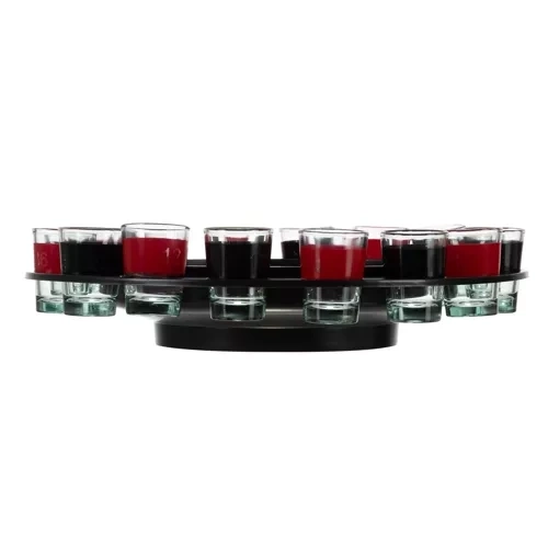 Party roulette + glaasjes