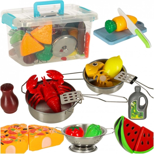Set groenten en fruit om te snijden, 36-delig met accessoires