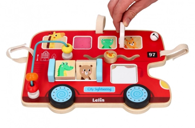 Motorische plank bus Lelin